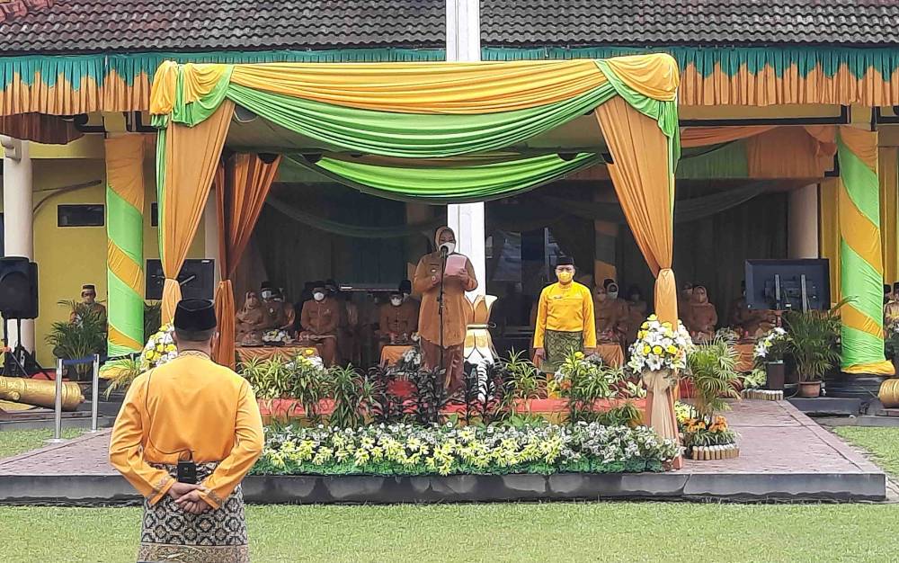 1633328672 upacara peringatan hut kobar ke 62 berlangsung khidmat dan sederhana