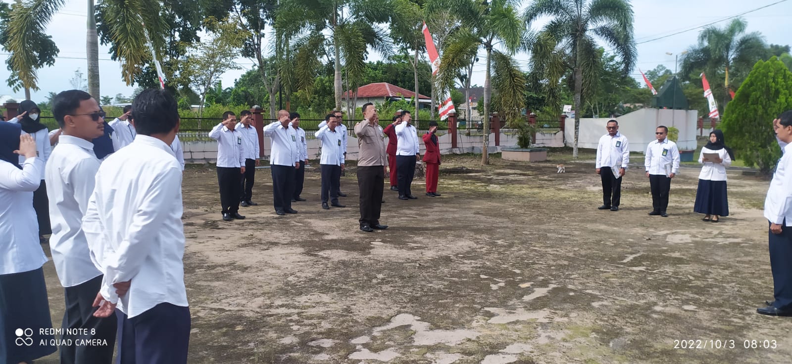 Kegiatan Apel Pagi PA Pangkalan Bun di Awal Bulan Oktober 2022