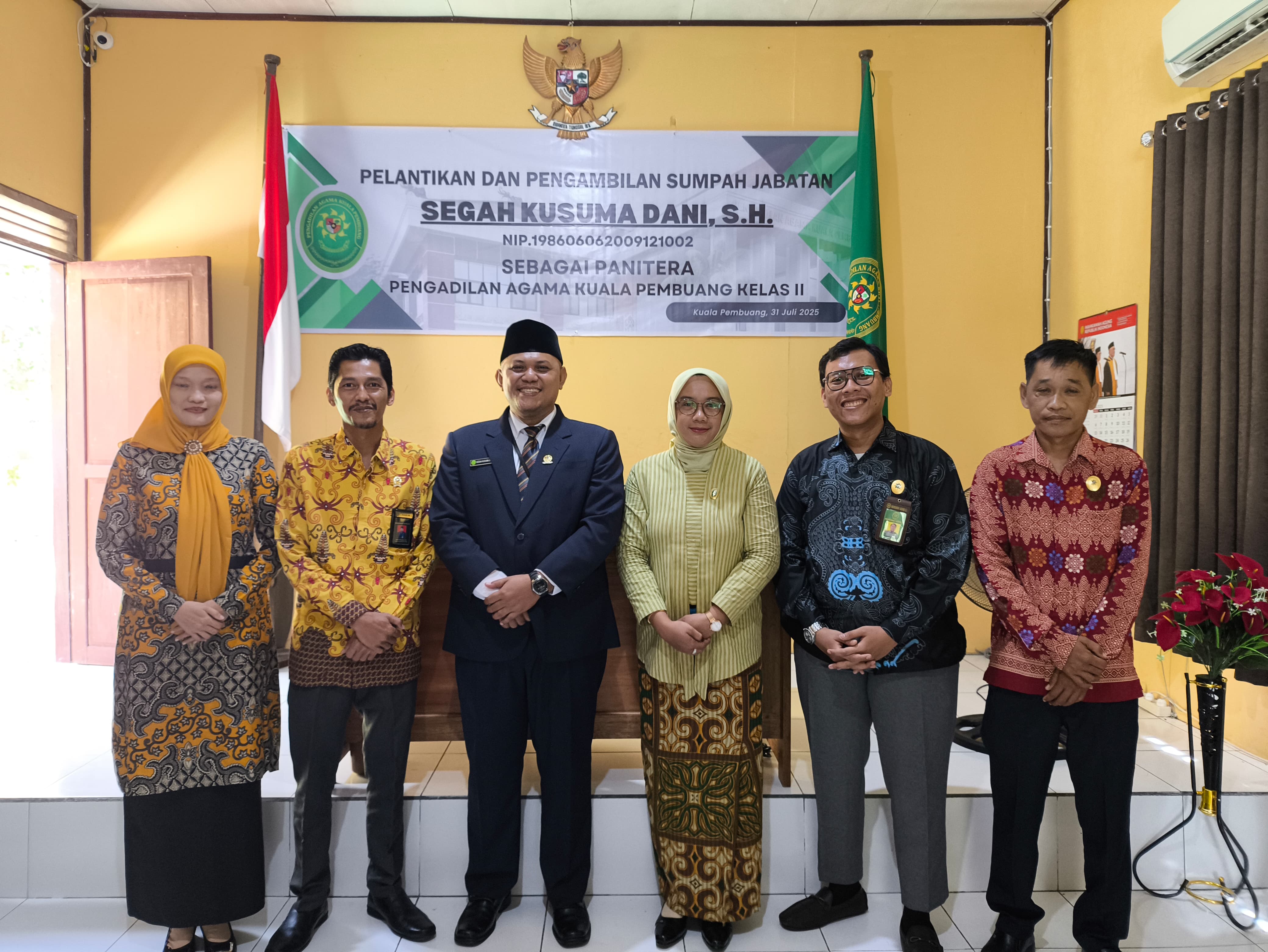 pelantikan pak segah 31072025 2