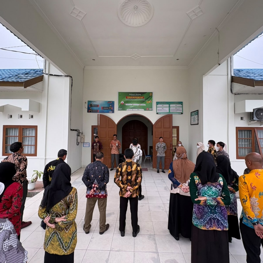 Apel Jumat Sore PA Pangkalan Bun Mendadak Jadi Sorotan, Ini Pesan Hakim Pengawas!